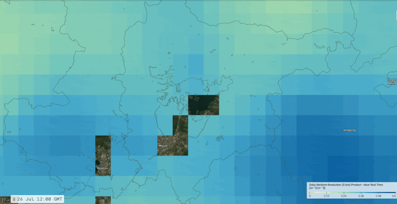 Miyun flood soil moisture insights