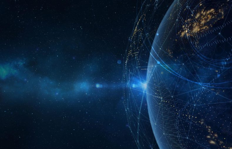 globe space illustration