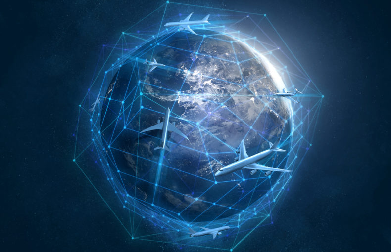 Spire Aviation flight tracking data