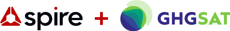 Spire Global & GHGSat logos