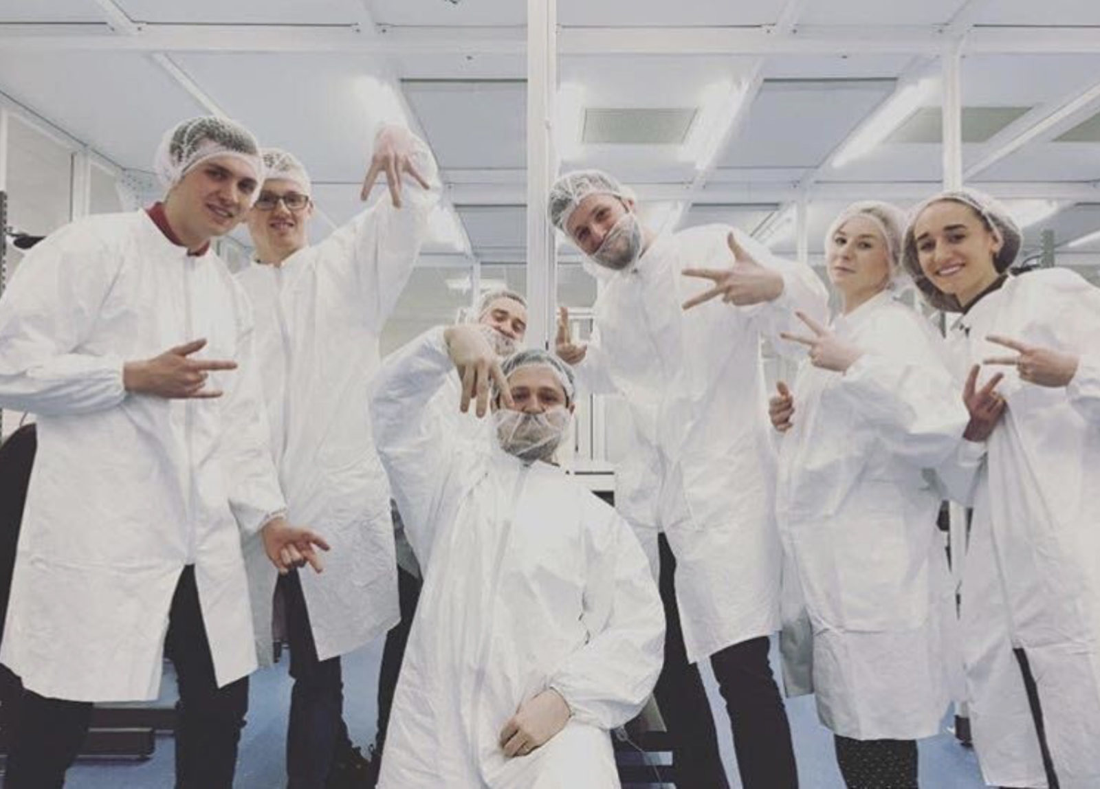 Zoe Clark and her team